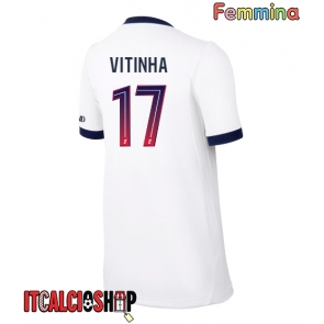 Paris Saint-Germain Vitinha #17 Seconda Maglia Femmina 2026-27 Manica Corta